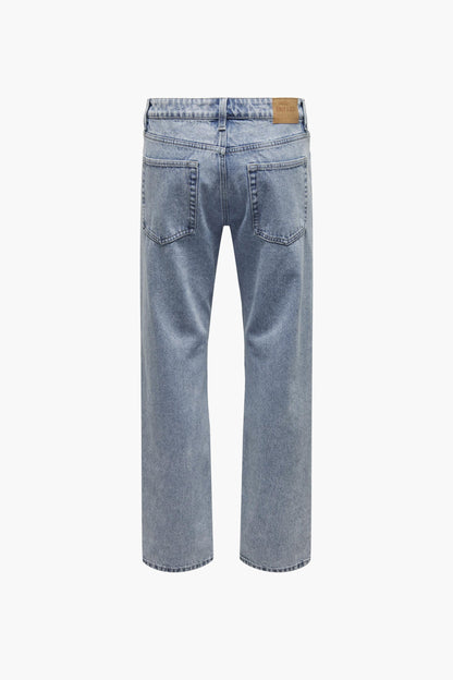 EDGE - Lichtblauwe Denim Jeans