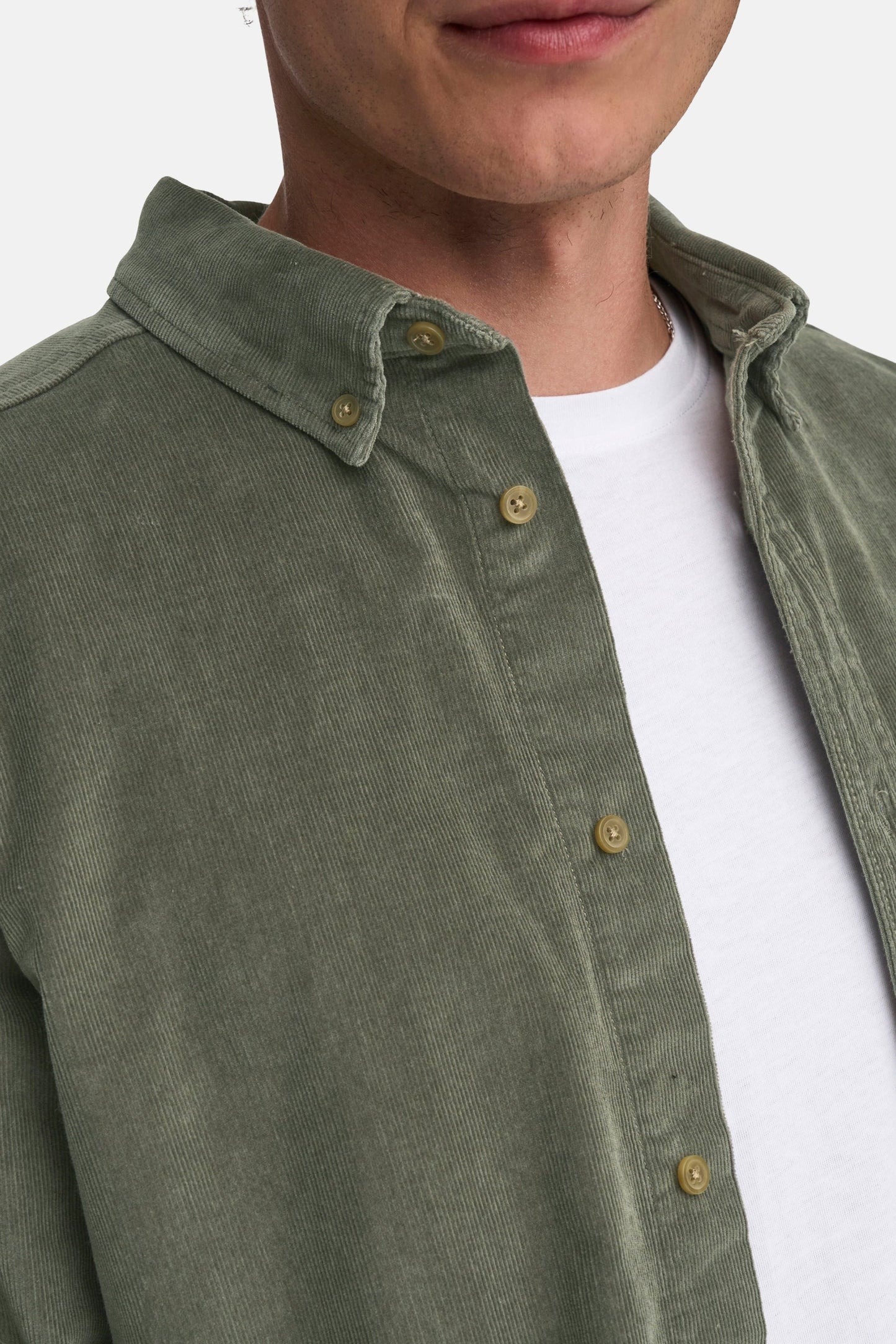 Lange Mouwen Overhemd - Groen