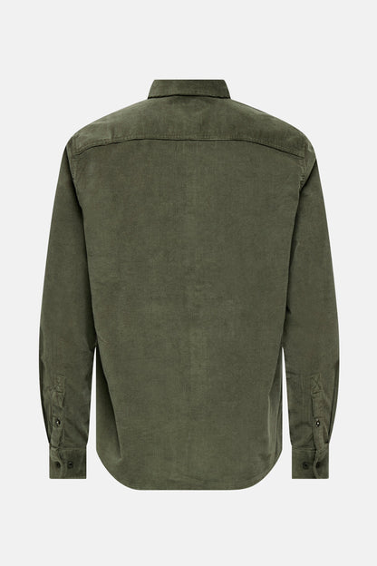 Lange Mouwen Overhemd - Groen