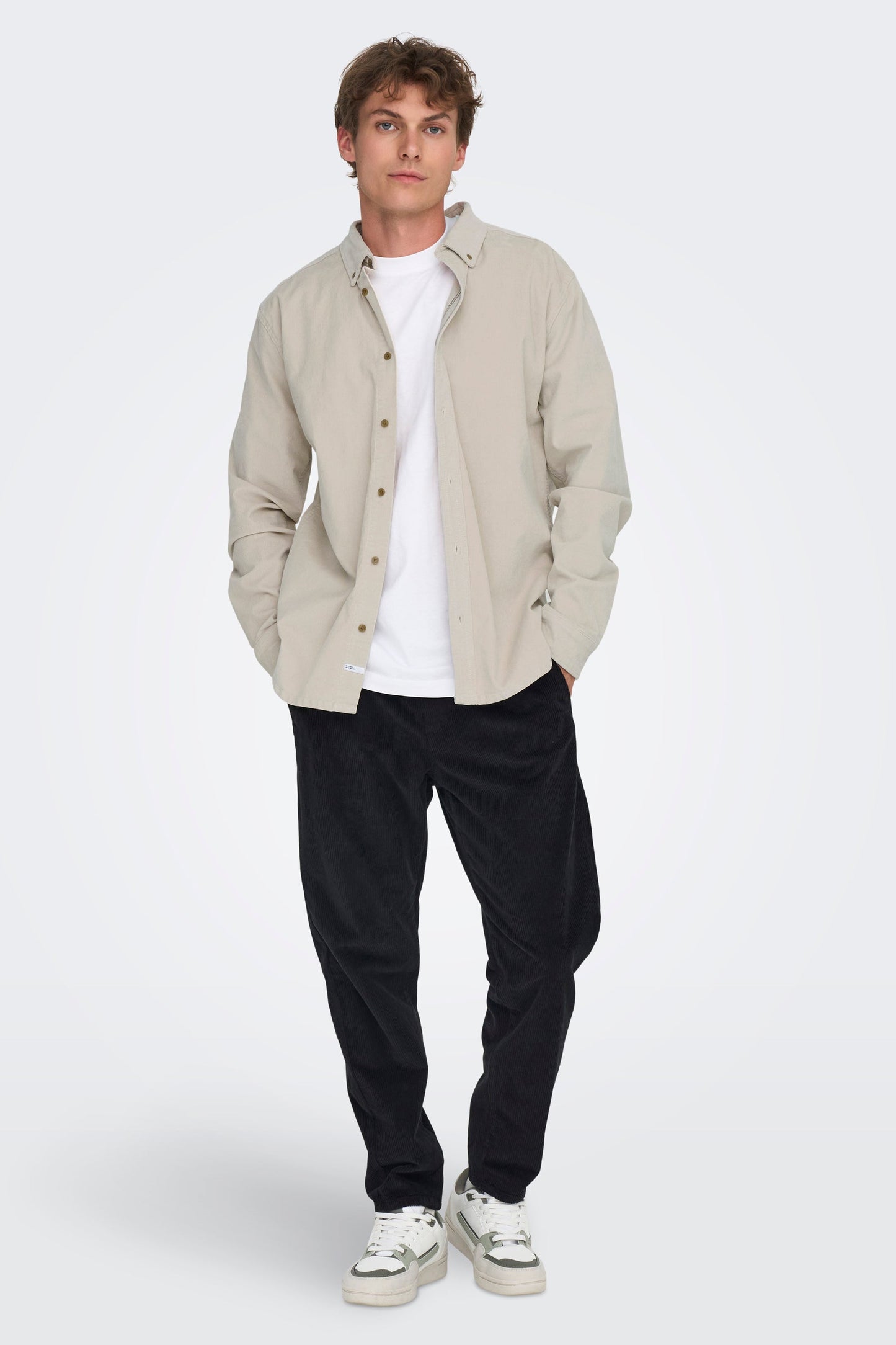 Lange Mouwen Shirt - Ecru