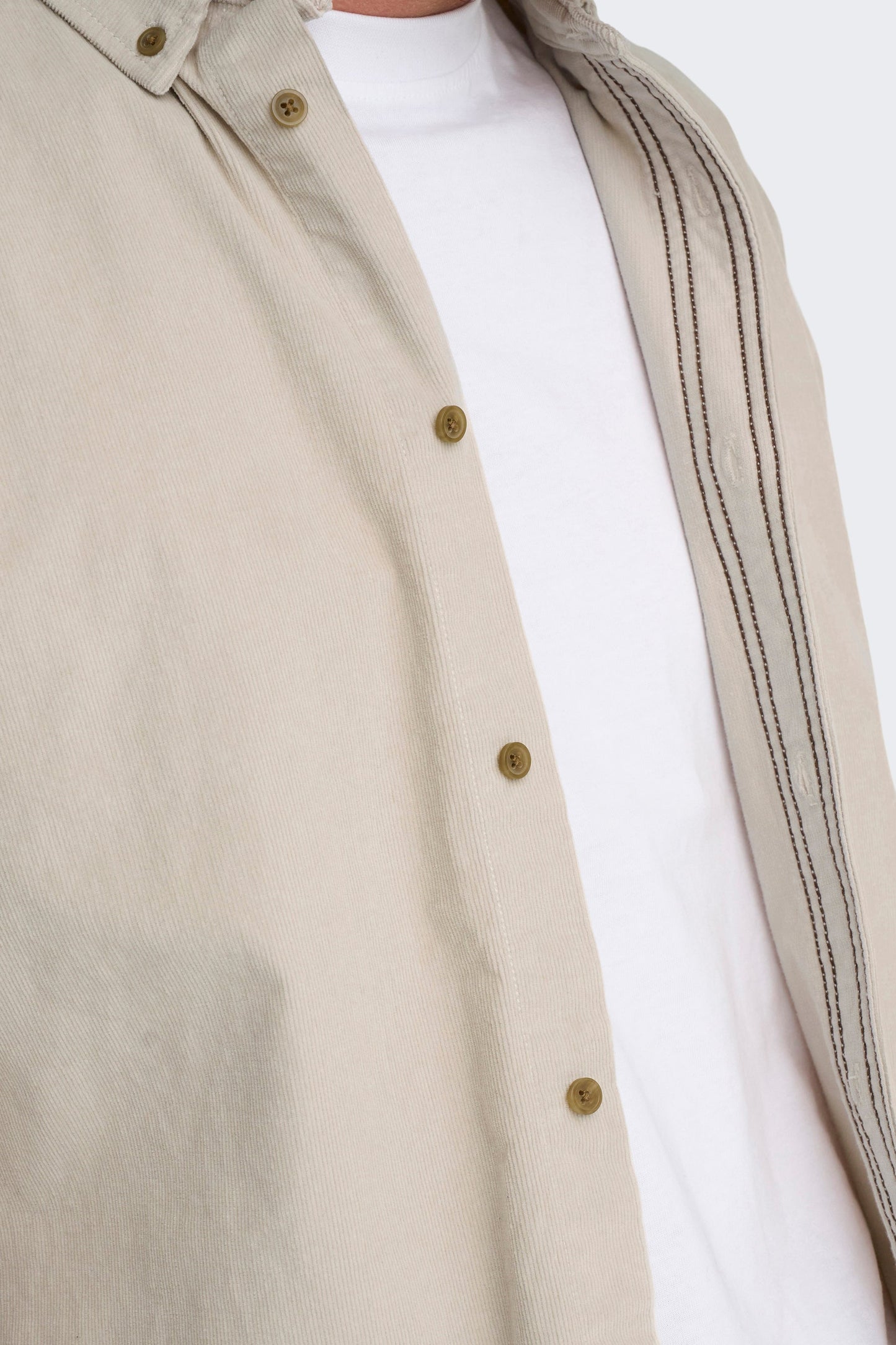 Lange Mouwen Shirt - Ecru