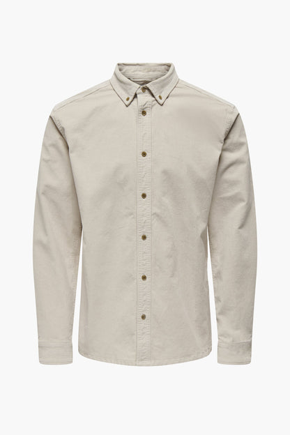 Lange Mouwen Shirt - Ecru