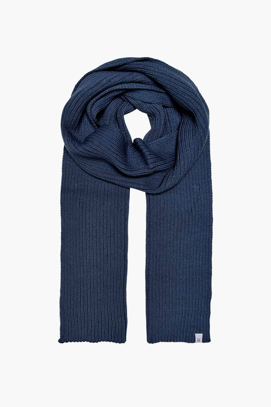 Blauwe Wintersjaal