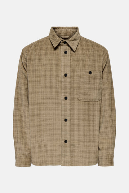 Hemd (lange mouwen) beige - ONLY & SONS®