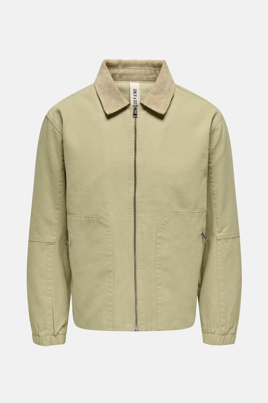 Beige Kort Jasje