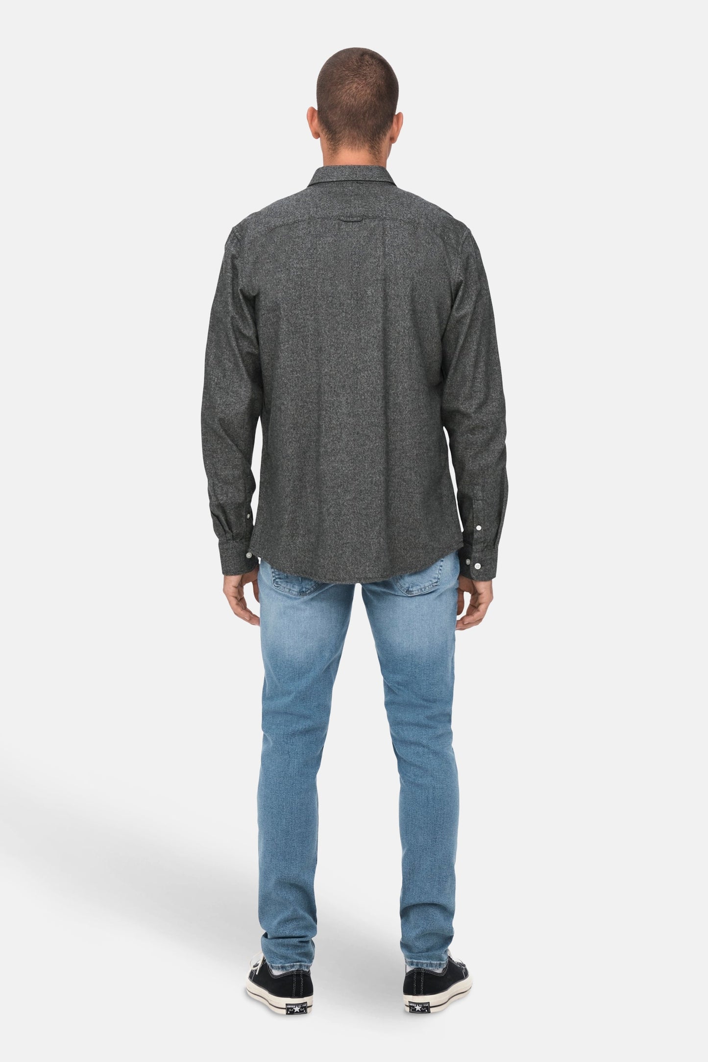 Lange Mouwen T-shirt - Grijs