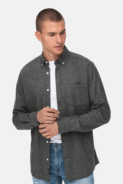 Lange Mouwen T-shirt - Grijs