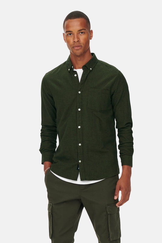 Lange Mouwen T-shirt - Groen