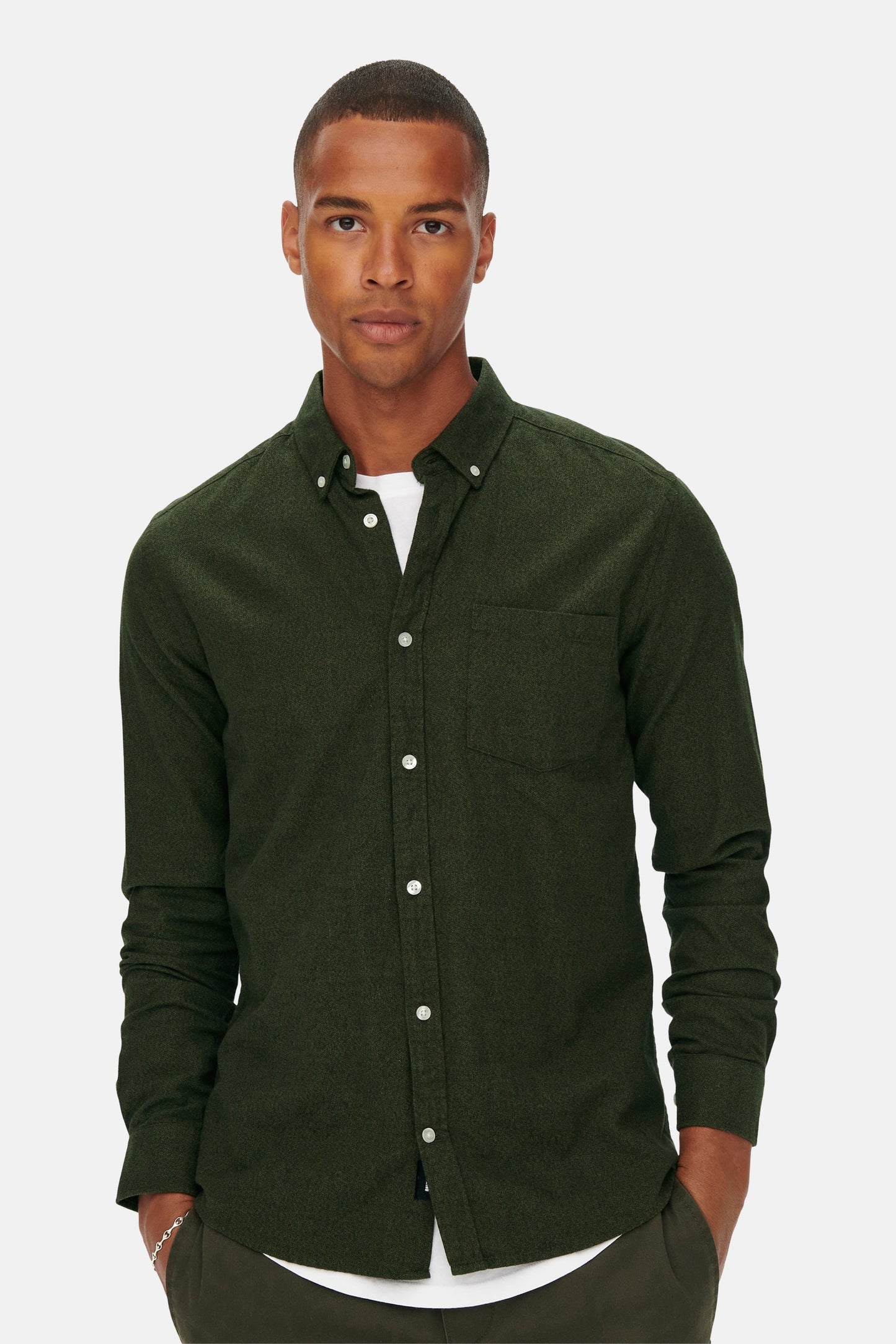 Lange Mouwen T-shirt - Groen