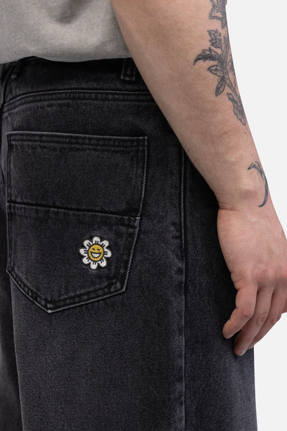 KINGSTON - Donkergrijze Jeans