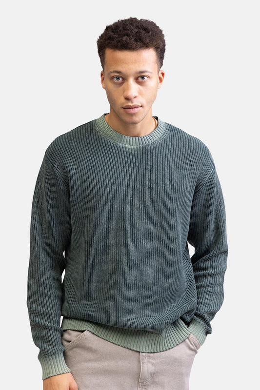 Groene Ronde Hals Trui - REDEFINED REBEL
