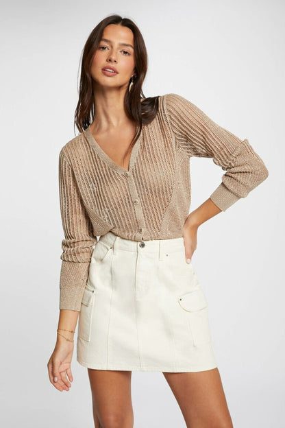 Short Skirt - Ecru