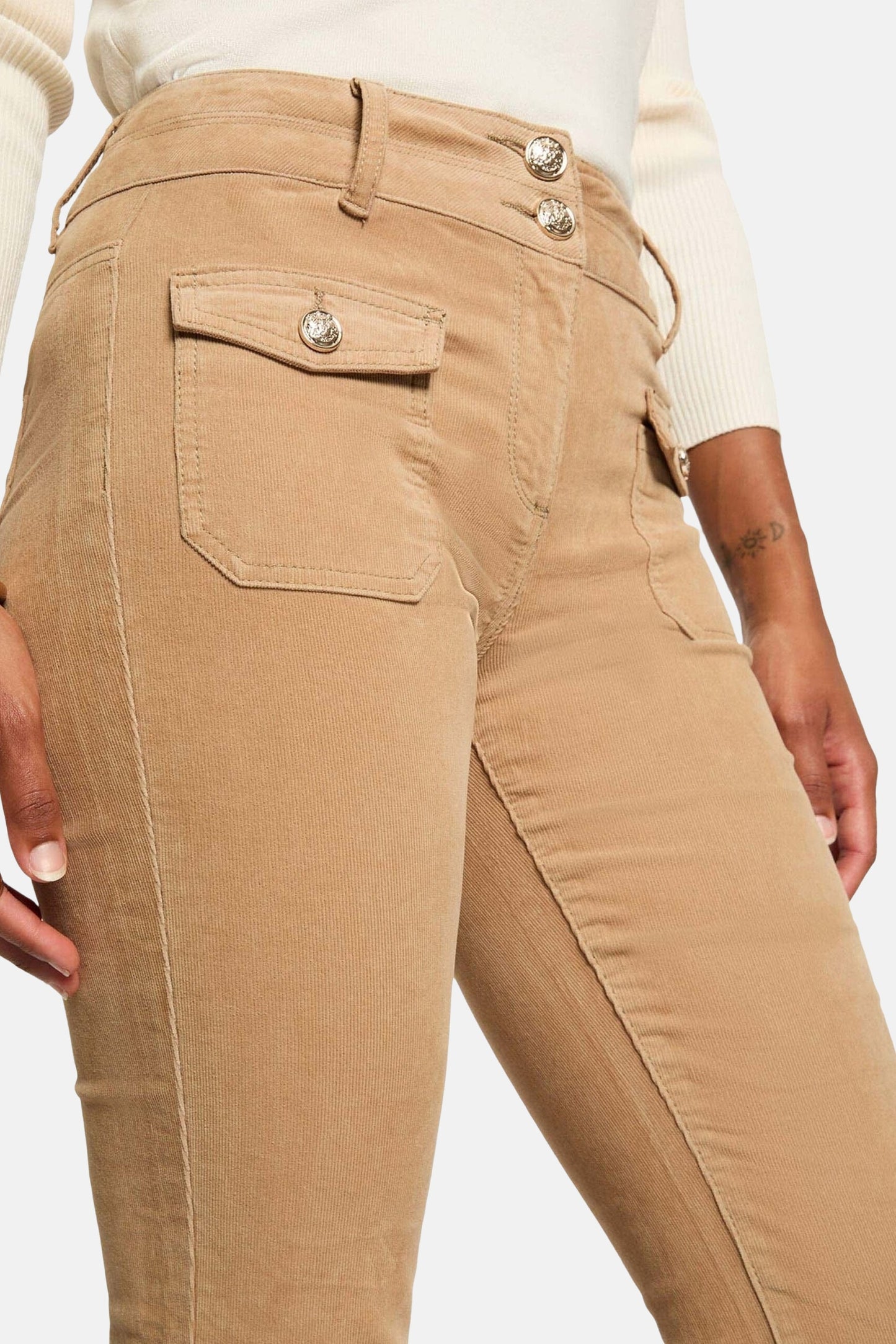 Broek bruin - Morgan De Toi