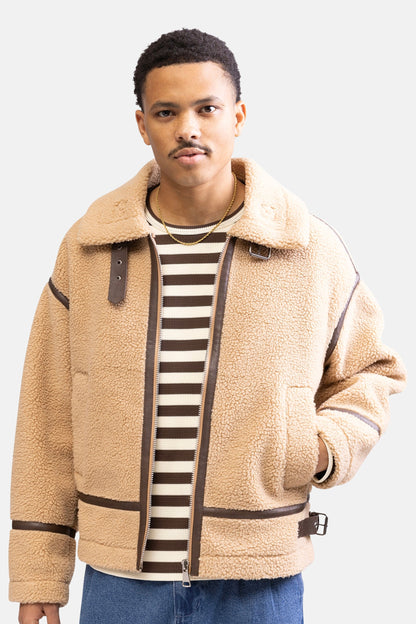 Jas (kort) beige - REDEFINED REBEL