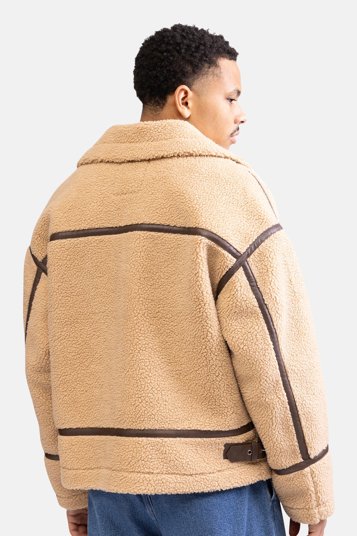 Jas (kort) beige - REDEFINED REBEL