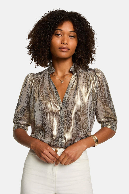 Korte Mouwen Shirt - Grijs