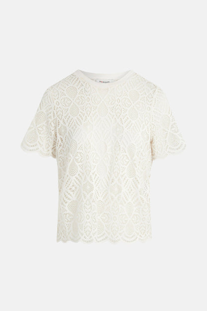 Korte Mouwen Blouse - Ecru