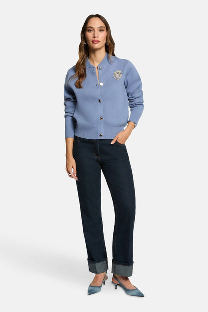 252PREVER - donkerblauwe denim
