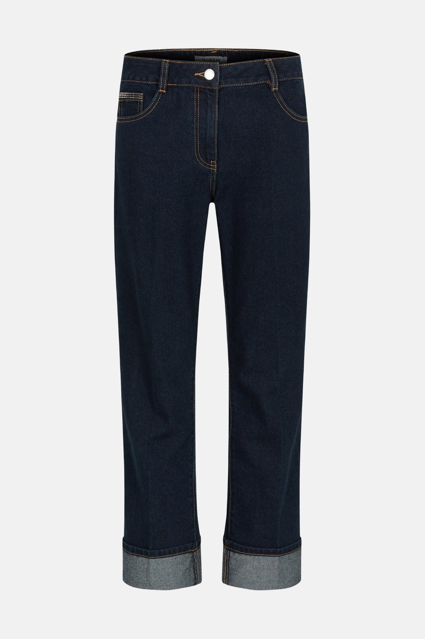 252PREVER - donkerblauwe denim