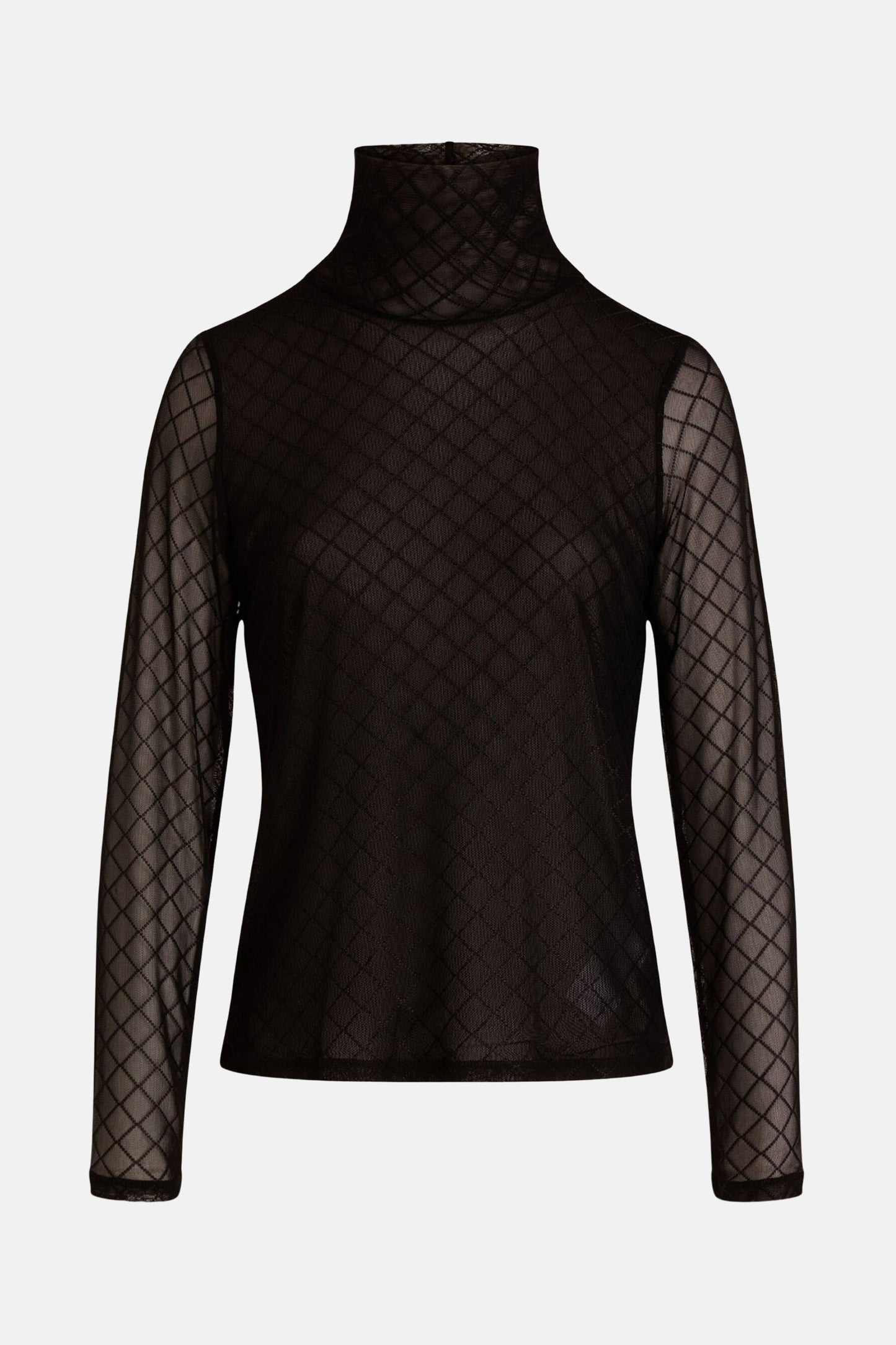 Blouse met lange mouwen - zwart