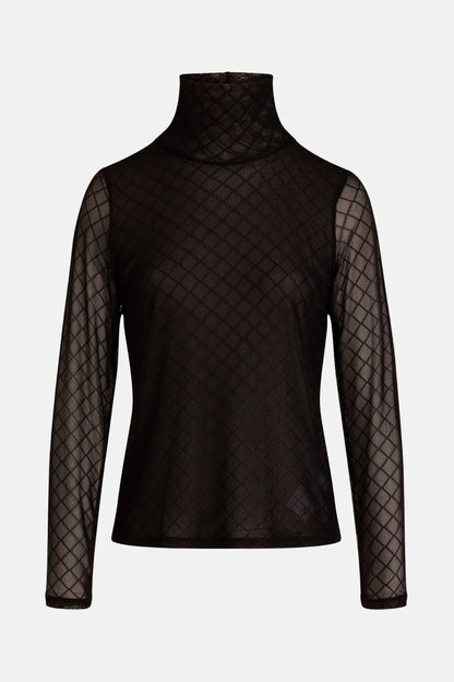Blouse met lange mouwen - zwart