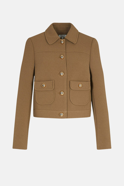 Korte jas beige - Morgan De Toi