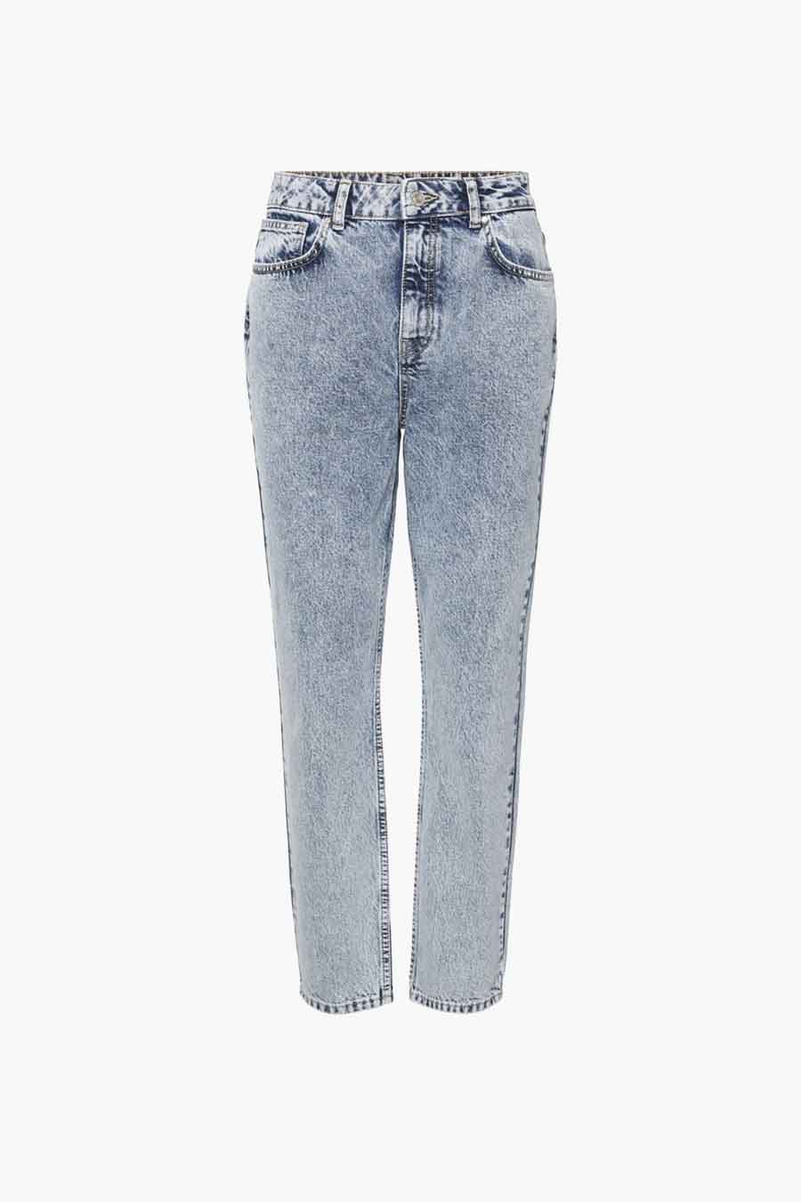 Lichtblauwe Denim Mom Jeans