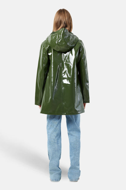 Regenjas groen - DROPLETS