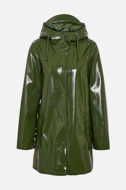 Regenjas groen - DROPLETS