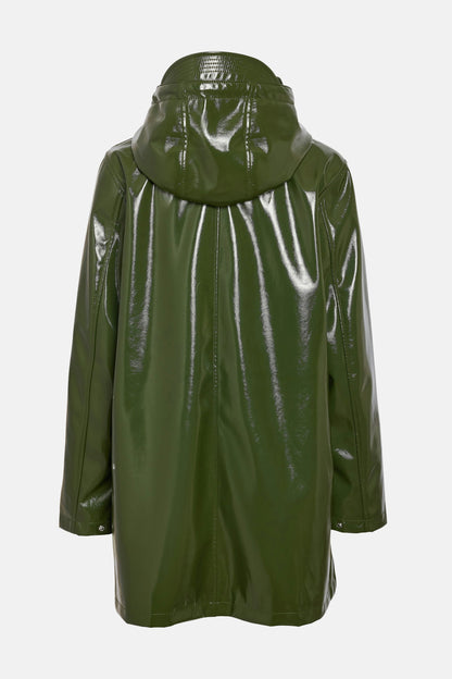 Regenjas groen - DROPLETS