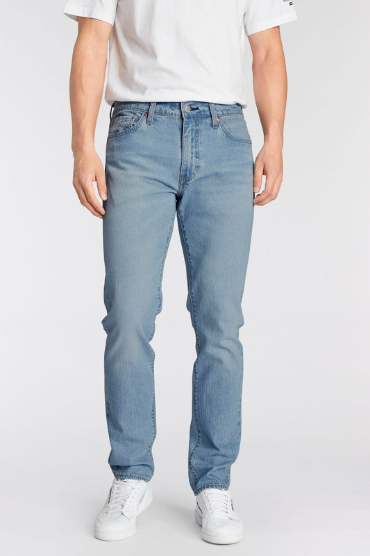 Tapered Jeans - Middenblauwe Denim