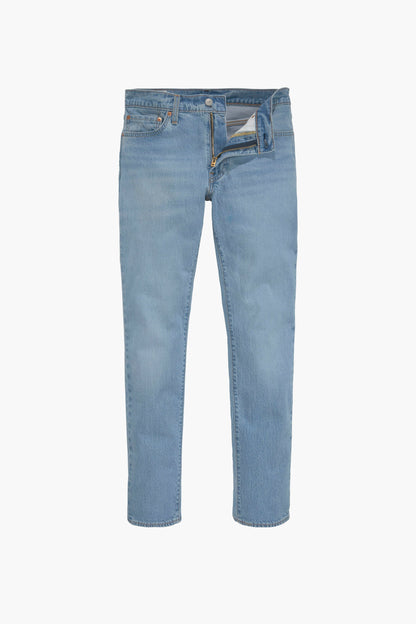 Tapered Jeans - Middenblauwe Denim