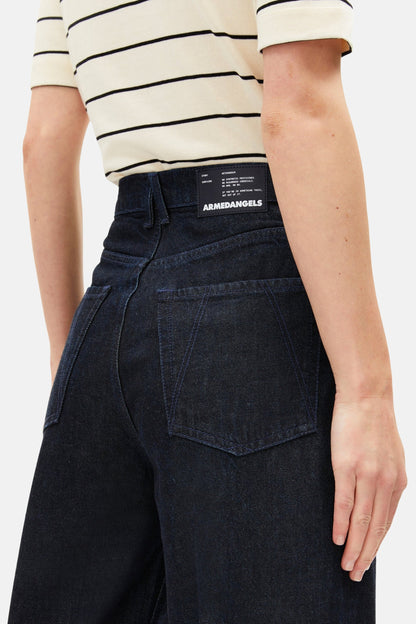 Jeans wijd donkerblauwe denim - ARMED ANGELS