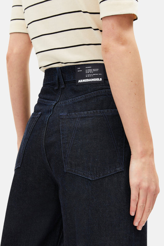 Jeans wijd donkerblauwe denim - ARMED ANGELS