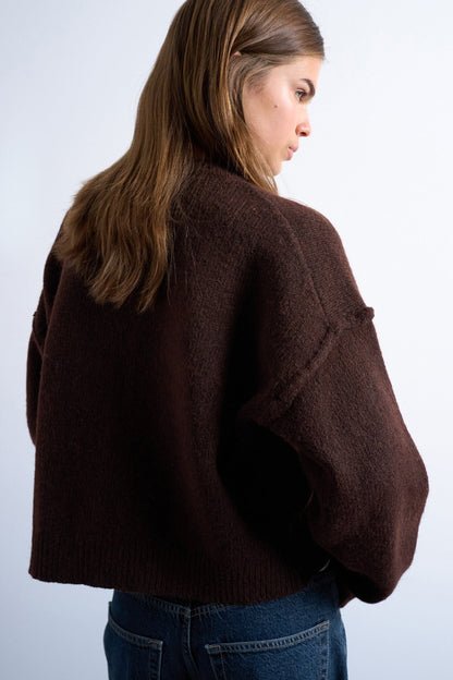 Cardigan - bruin