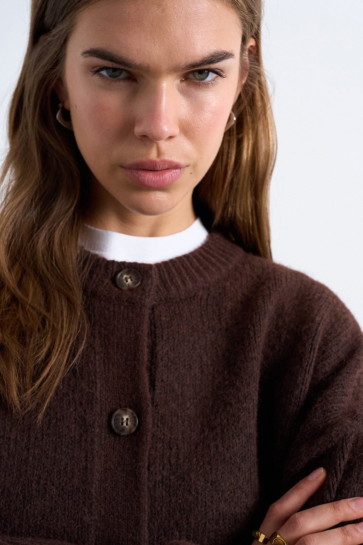 Cardigan - bruin