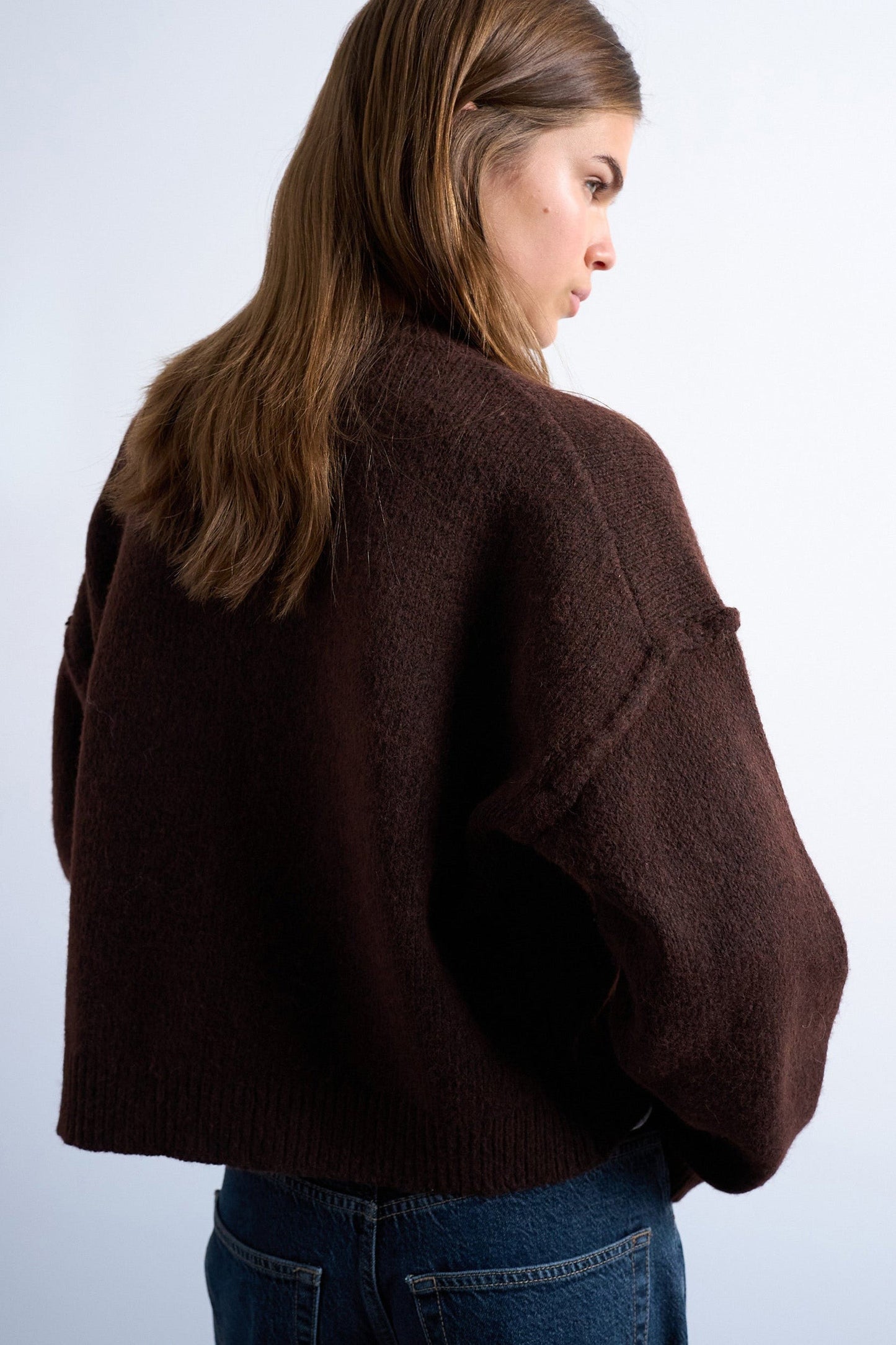 Cardigan - bruin