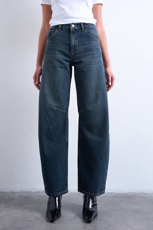 Jeans speciale pasvorm blauw zwart denim - TOPSHOP