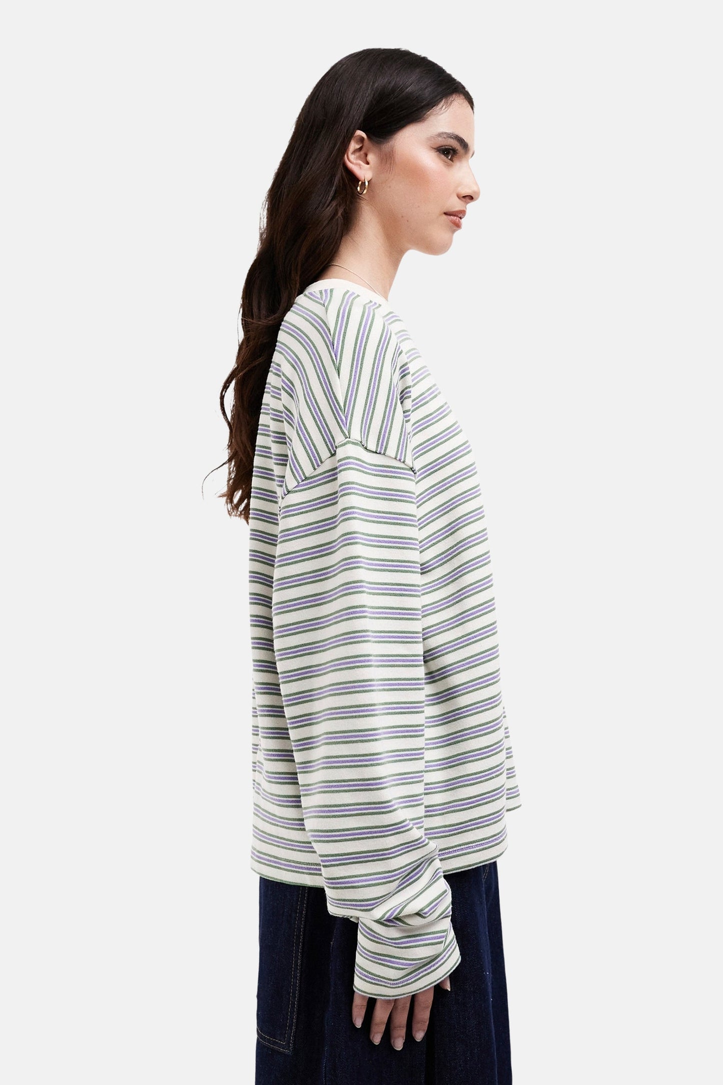 T-shirt met lange mouwen - wit