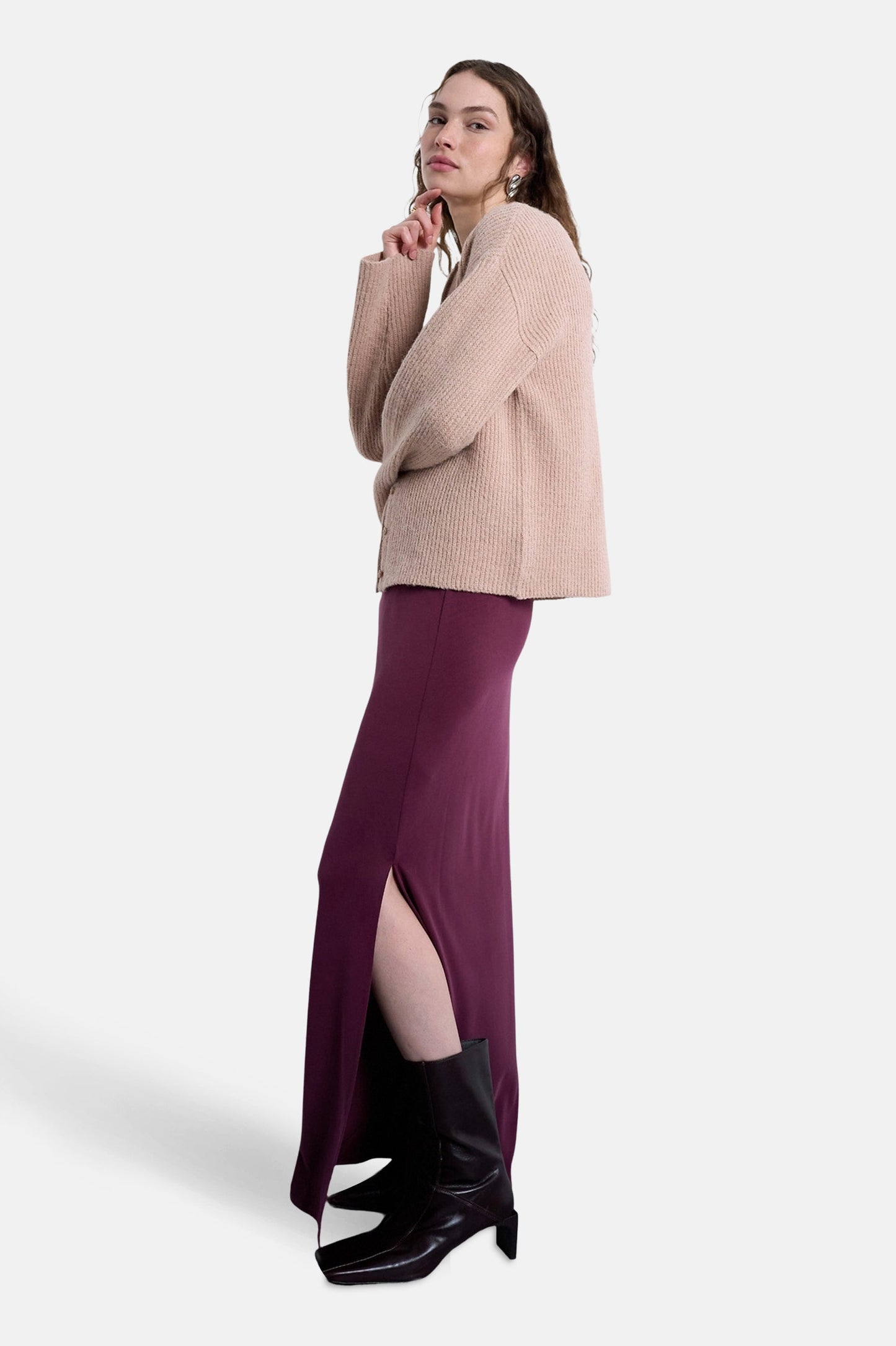 Lange rok - rood