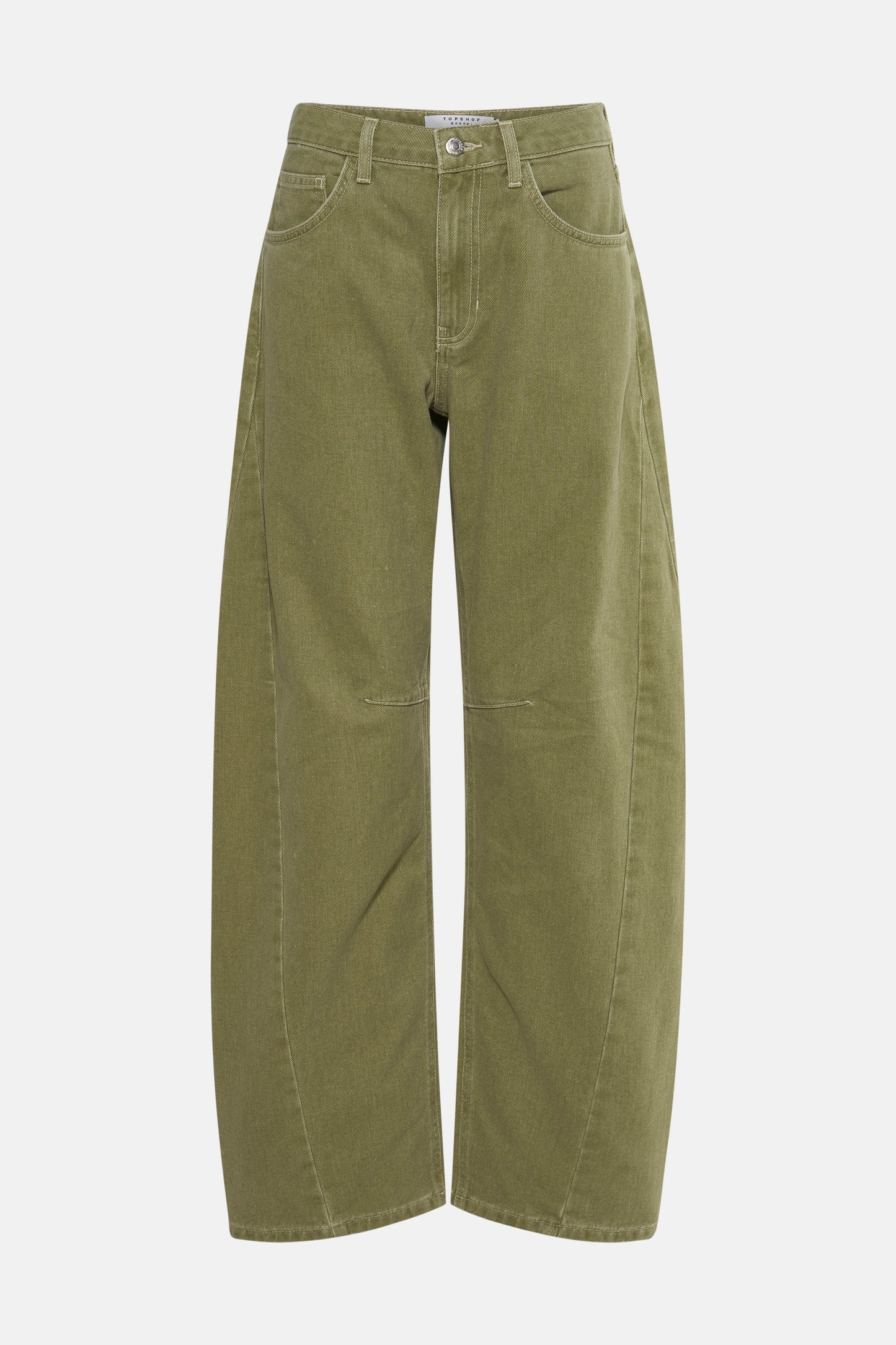 Gekleurde jeans - groen