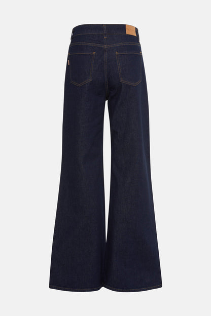 LIRA - Donkerblauwe Denim Jeans