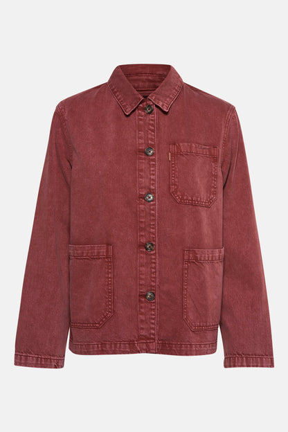 Rode Jeansjack