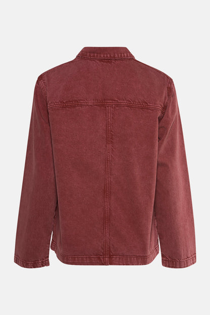 Rode Jeansjack