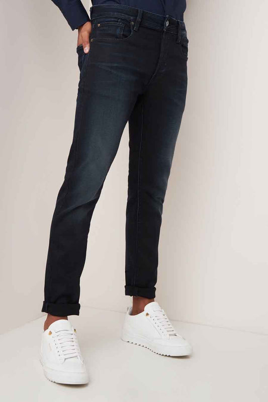 Donkerblauwe Slim Fit Jeans