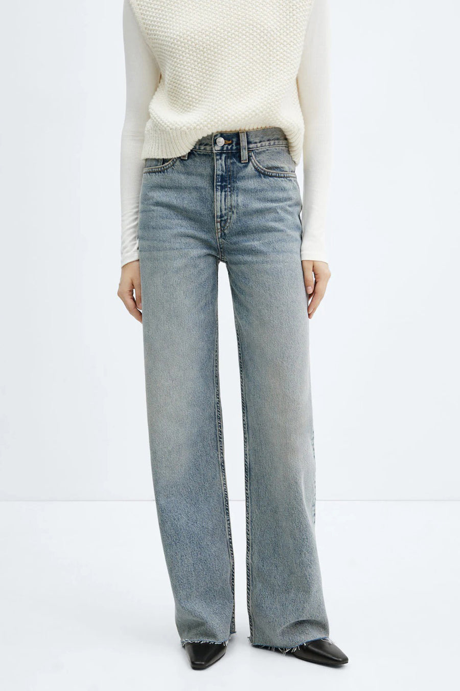 DENVER - Classic Mid Blue Denim