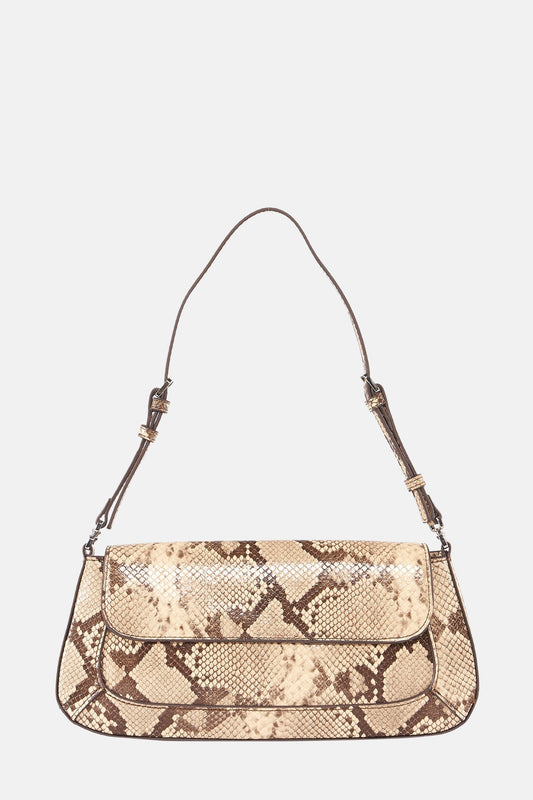 Beige Schoudertas