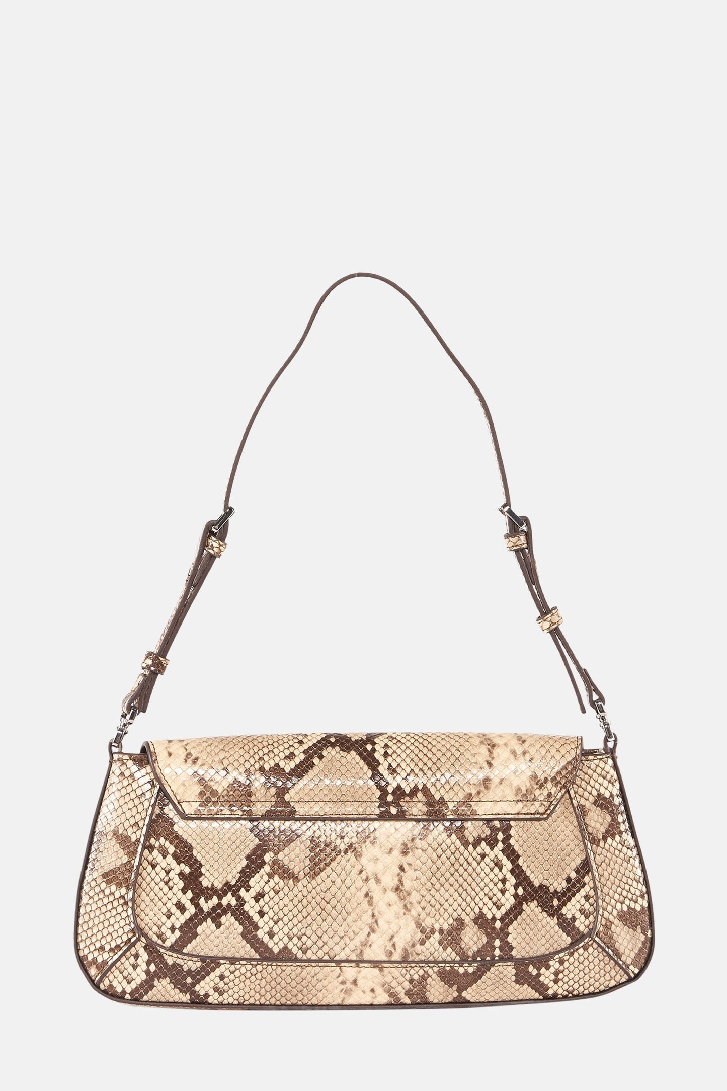 Beige Schoudertas