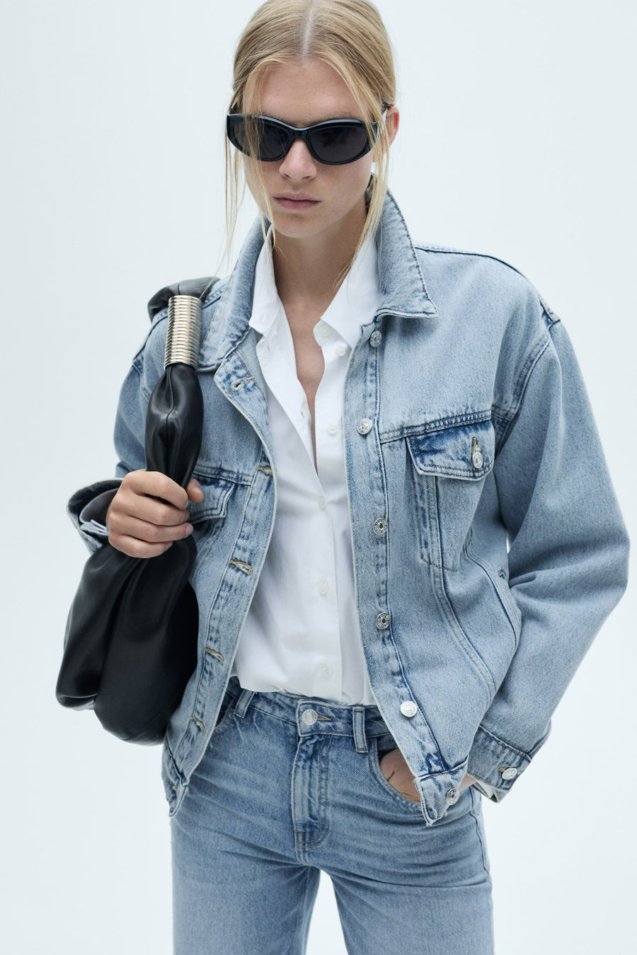 DANILA - mid blauwe denim
