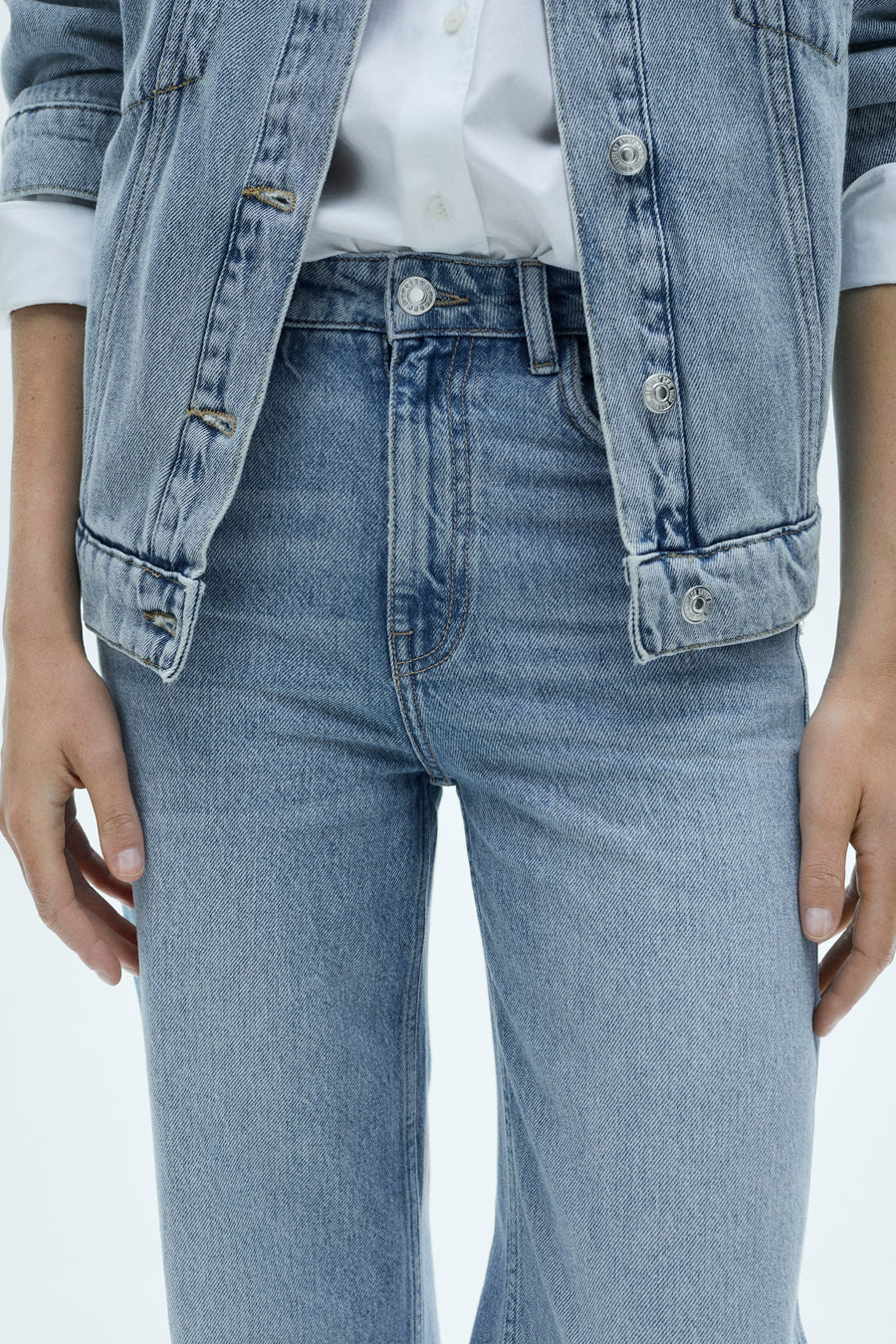 DANILA - mid blauwe denim